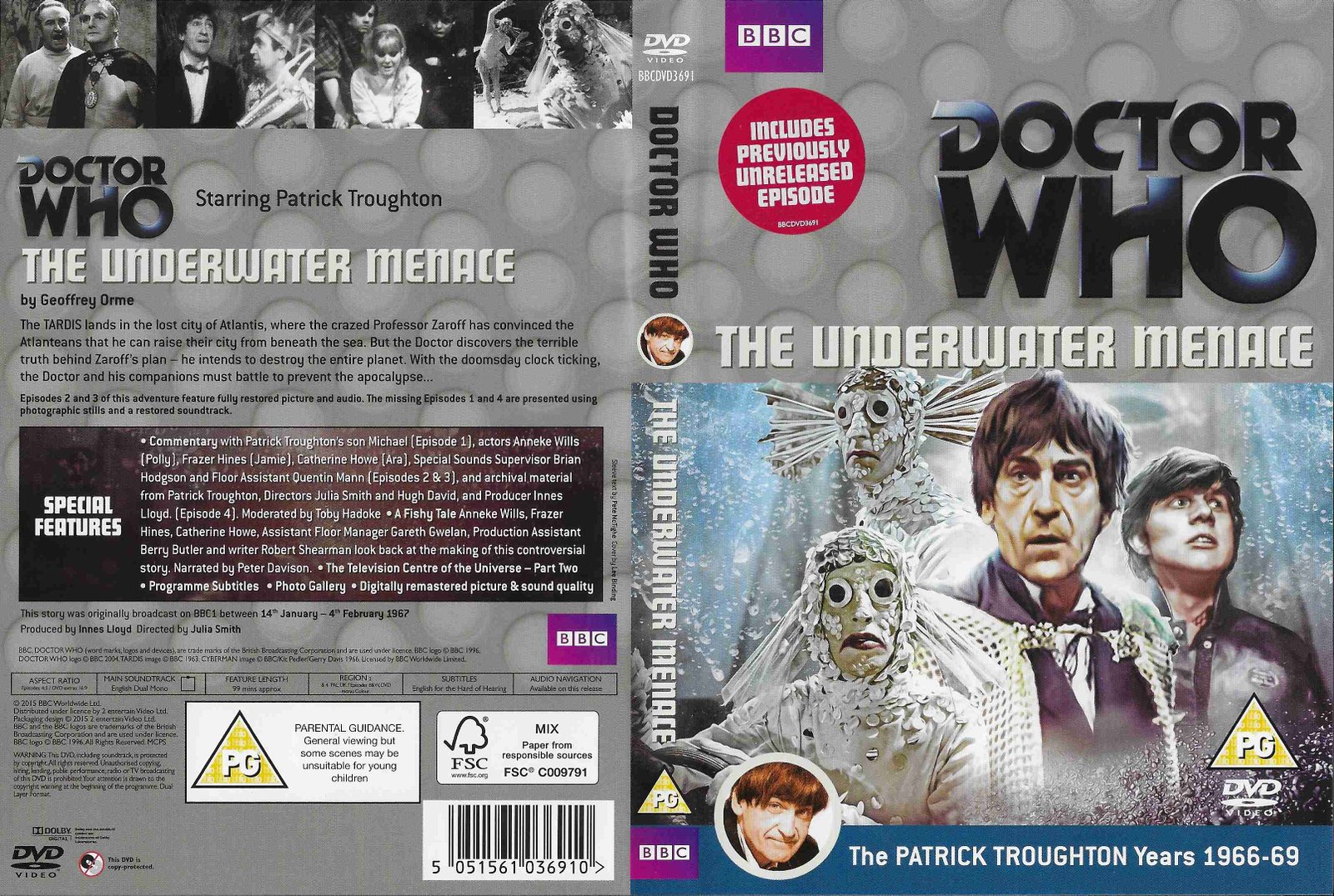 Back cover of BBCDVD 3691